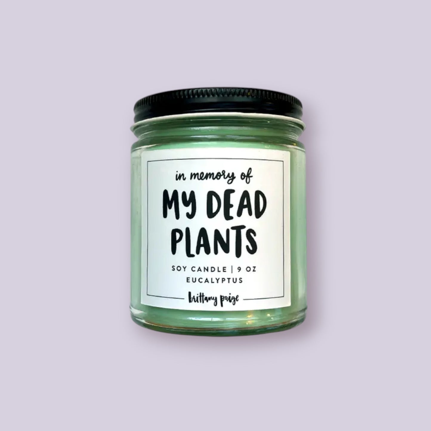 My Dead Plants - Candle
