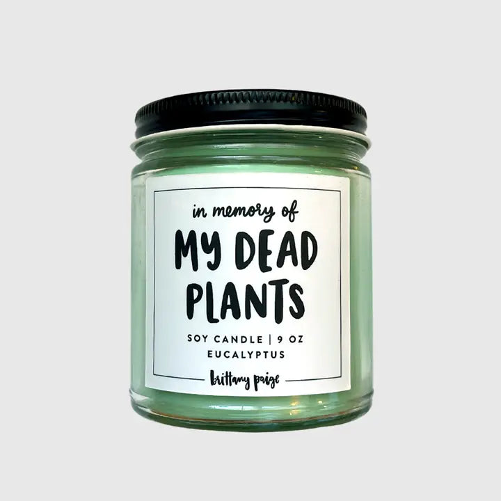 My Dead Plants - Candle