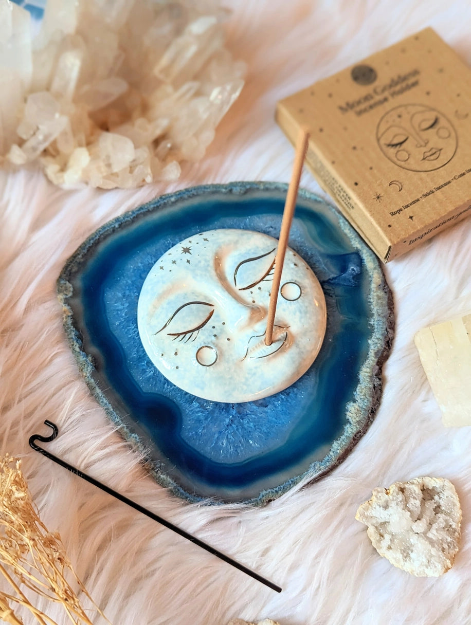 Moon Goddess Incense Dish