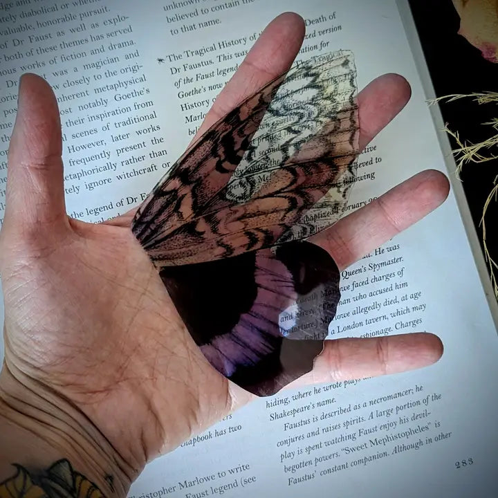 Lavender Moth - Bookmark