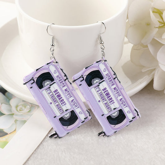 Spooky Season Collection - Movie Night Earrings