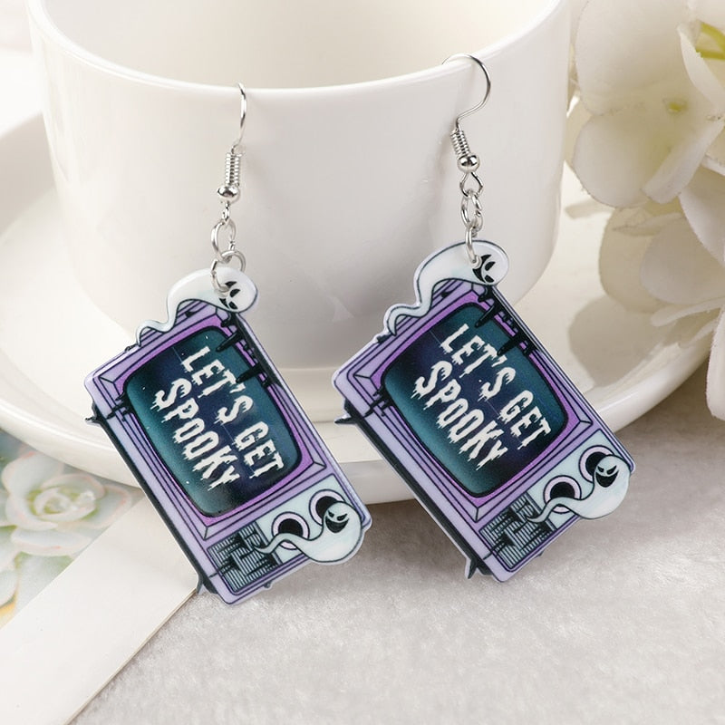 Spooky Season Collection - Movie Night Earrings