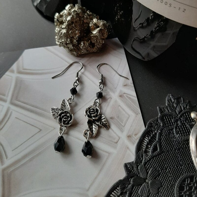 Gothic Rose - Earrings