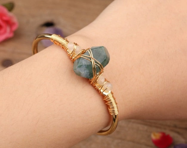 Wrapped in Gold Collection - Cuff Bangle