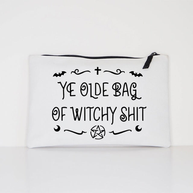 Witchy Sh*t - Cosmetic/Crystal Bag