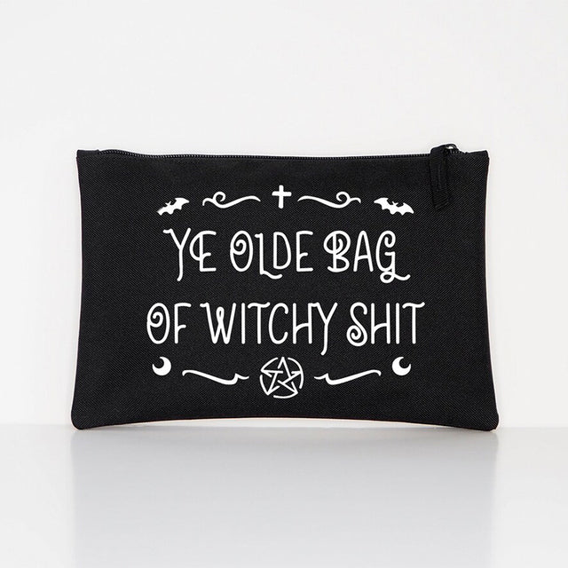 Witchy Sh*t - Cosmetic/Crystal Bag