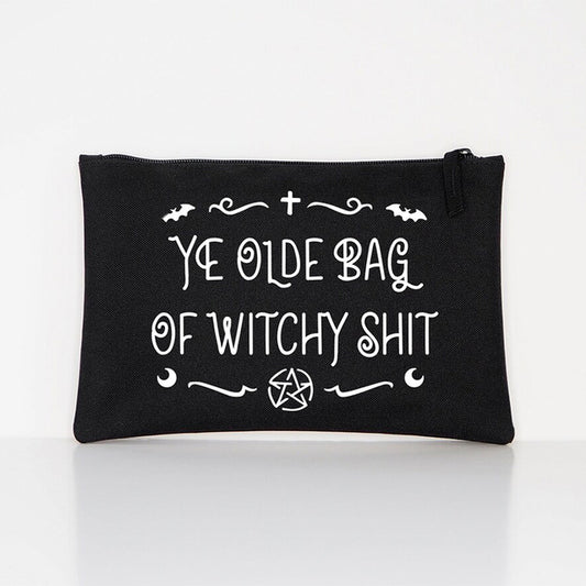 Witchy Sh*t - Cosmetic/Crystal Bag